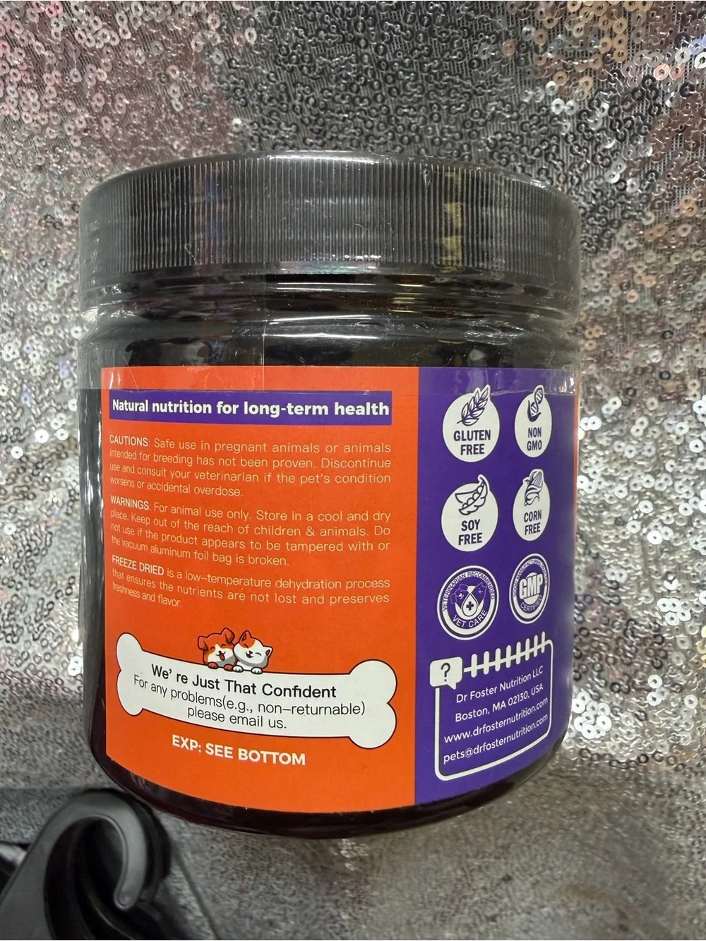 Dr Goster Max Strength Probiotics for Dogs - Purple